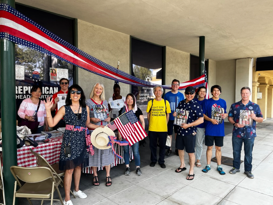 Elizabeth Wong Ahlers at Arcadia Republicans Office